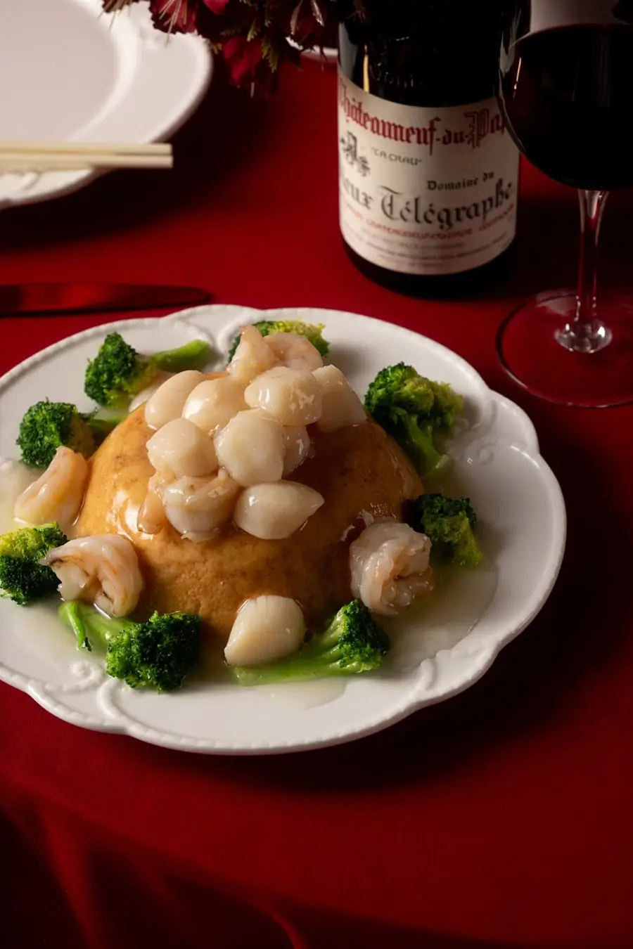 Silver Pearl — Chinese banquet spread