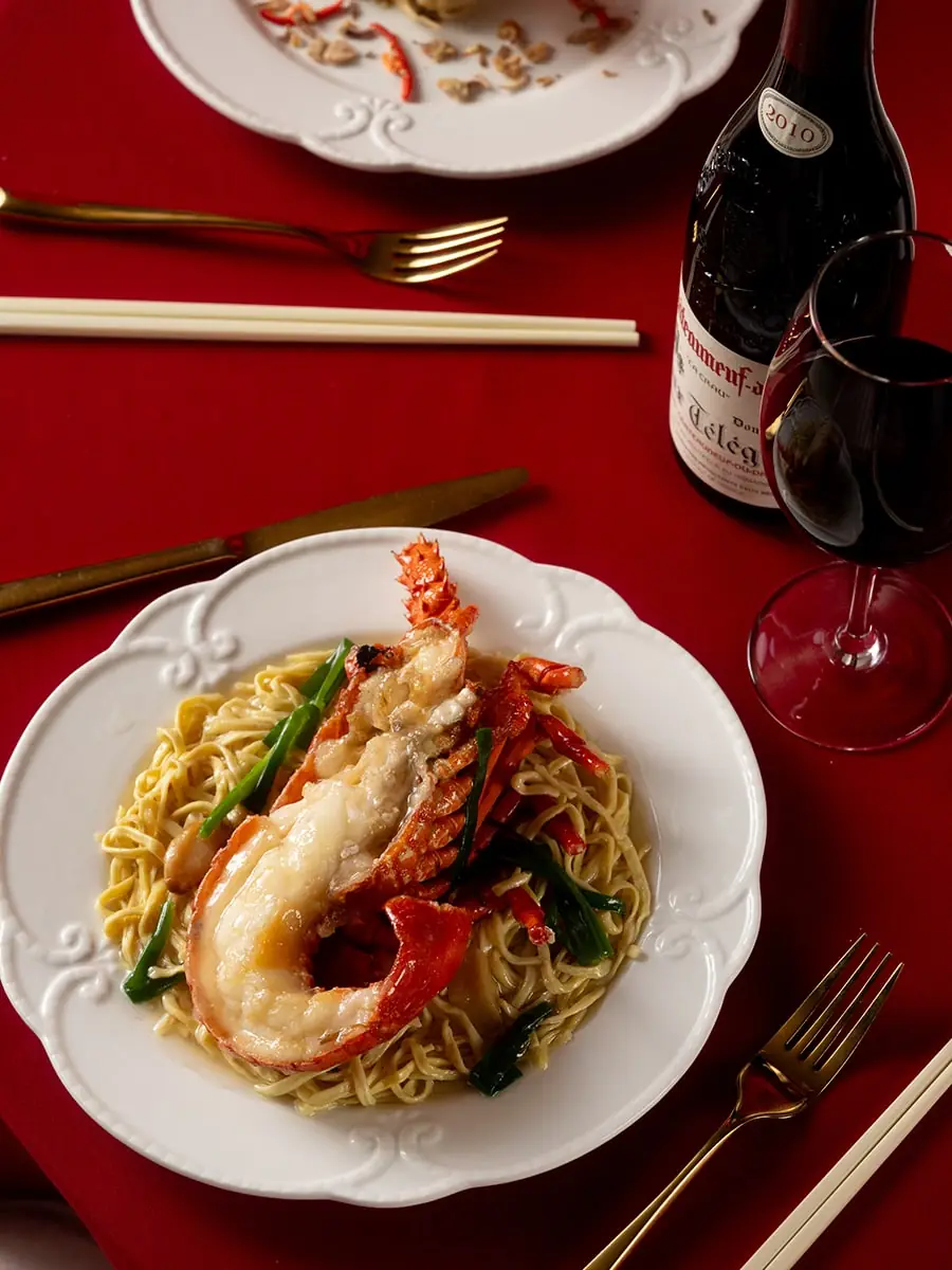 Silver Pearl — signature banquet dish